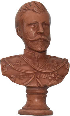 Неизвестный скульптор. Бюст императора Николая II 