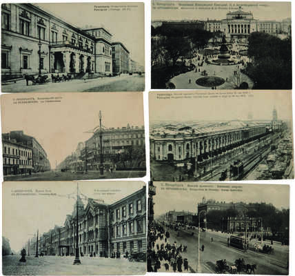 Подборка открыток с видами города Санкт-Петербурга, 28 шт.