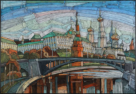 Забиронин Андрей Николаевич. Панорама Кремля 