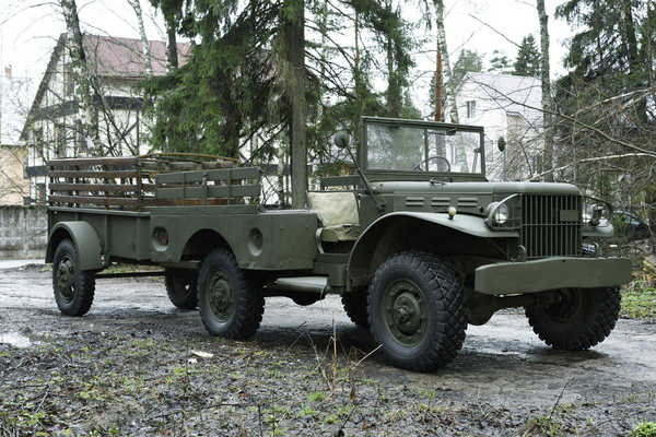 Dodge WC-51 T-214 Weapons carrier («Носитель вооружений»). 1944