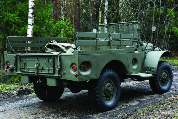 Dodge WC-51 T-214 Weapons carrier («Носитель вооружений»). 1944