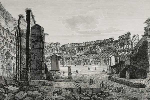 [Россини Л. Римские древности - виды античного Рима].  Roma 1829