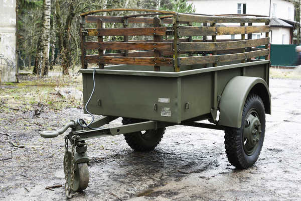 Одноосный грузовой прицеп Nash-Kelvinator Model A. 1942