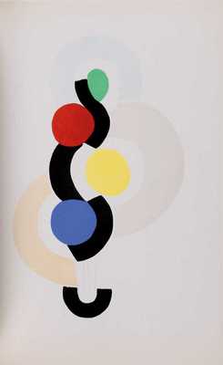 [Соня Делоне. Живые картины]. Sonia Delaunay. Tableaux Vivants. Milano: Edizione del Naviglio, 1969