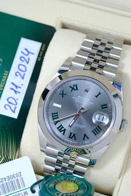 Rolex Oyster Perpetual Datejust 41 mm Wimbledon