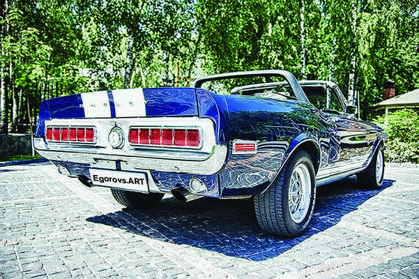 Ford Mustang Shelby Cobra GT500 KR Convertible. 1968