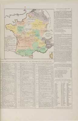 [Исторический атлас с генеалогическими, хронологическими таблицами и географическими картами А. Ле Сажа]. Paris: Se trouve chez M. de Sourdon, [1808]
