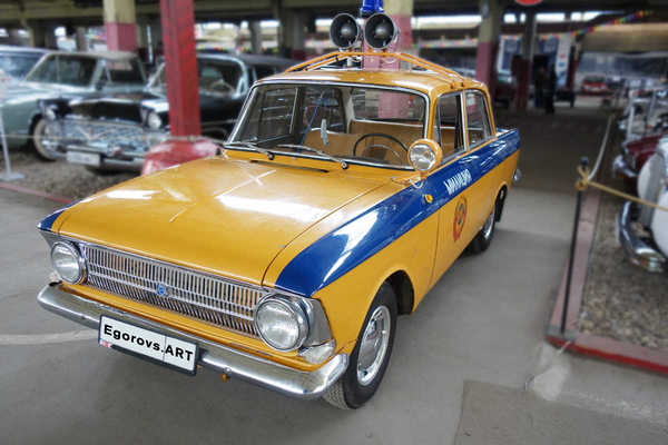 «Москвич-412ИЭ» милицейский / «Moskvich-412IE» police-car. 1974