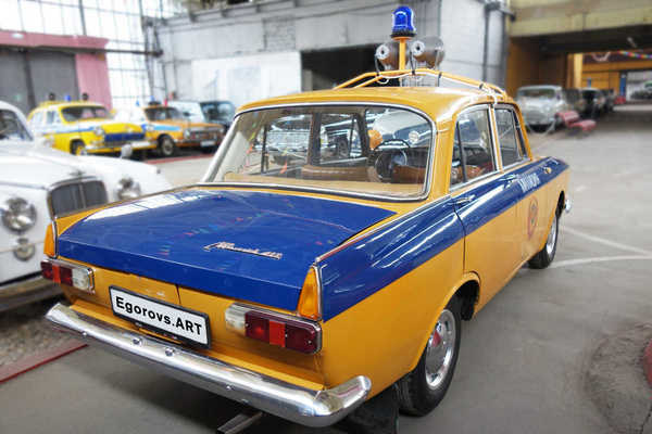 «Москвич-412ИЭ» милицейский / «Moskvich-412IE» police-car. 1974