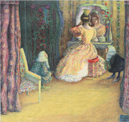 Пеллар Ганс. Иллюстрация к сказке С. Городецкого «Царевич-малыш» (1911)