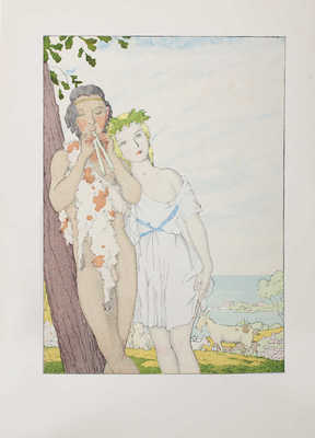 [Лонг. Дафнис и Хлоя / Акварели. К. Сомова]. Longus. Daphnis et Chloe. Paris, 1931.