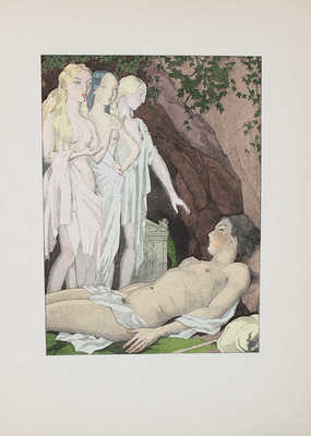 [Лонг. Дафнис и Хлоя / Акварели. К. Сомова]. Longus. Daphnis et Chloe. Paris, 1931.