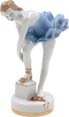 Скульптура «Балерина в голубом»