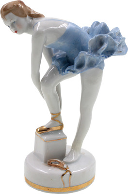 Скульптура «Балерина в голубом»