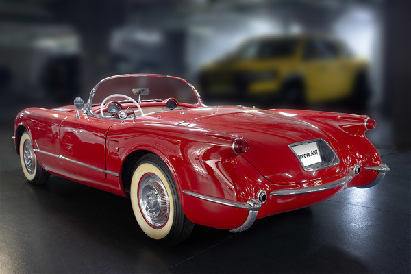 Chevrolet Corvette (С1). 1957