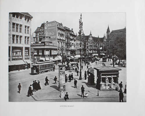 [Берлинский альбом. Шарлоттенбург и Потсдам. 5 больших панорам, в том числе одна цветная, ...]. Berlin, [1905–1910].