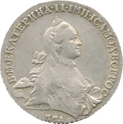 1 рубль 1762 года, ММД ТI ДМ