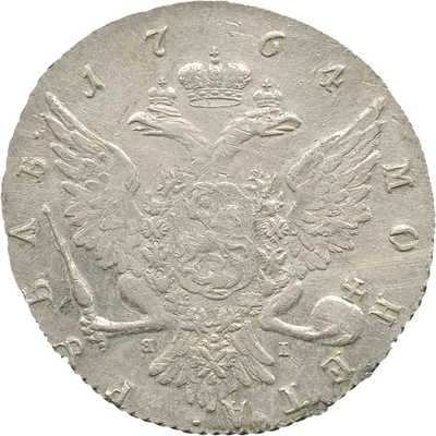 1 рубль 1764 года, СПб ТI ЯI