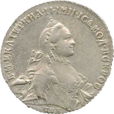 1 рубль 1764 года, СПб ТI ЯI