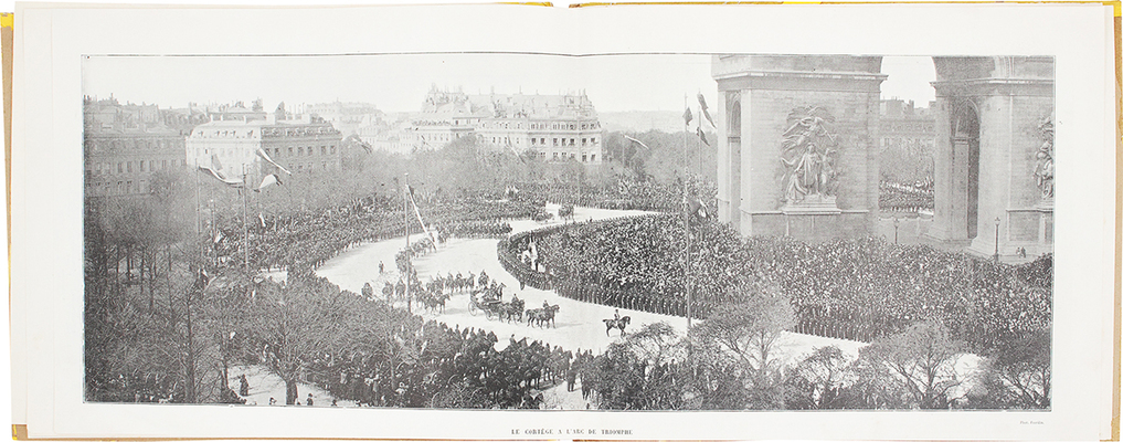 [Панорама. Пять российских дней. 5-9 октября]. Le panorama. Les cinq journées russes. 5-9 octobre. Paris, 1896.