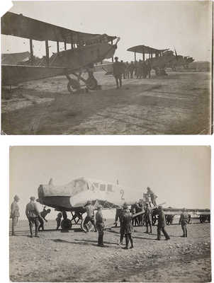 Две фотографии военных самолетов ~[1930-е гг.].~