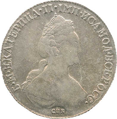 1 рубль 1782 года, СПб ИЗ