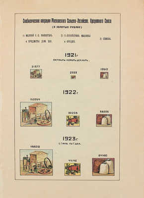 [Полный годовой комплект]. Строительство Москвы. [Журнал]. 1924. № 1-4. М.: Изд. Московского совета рабочих, крестьянских и красноармейских депутатов, 1924.