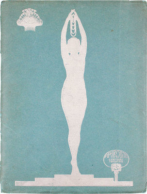 [Афродита. Программа (либретто и история создания) спектакля / Ил. Карла Линка]. Aphrodite / Ill. Carl Link. New York: F. Ray Comstock and Morris Gest, 1919.