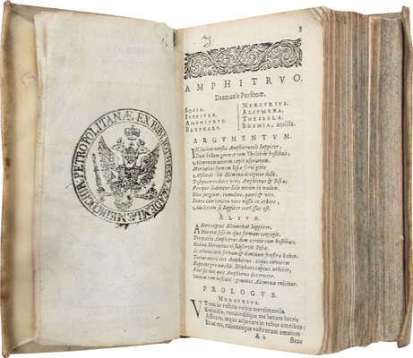 [Плавт М. 20 сохранившихся комедий. Амстердам: Напеч. Л. Эльзевиром, 1652]. Plauti M. Comoediae Superstites XX. Amstelodami: Typis Ludovici Elzevirii, 1652.