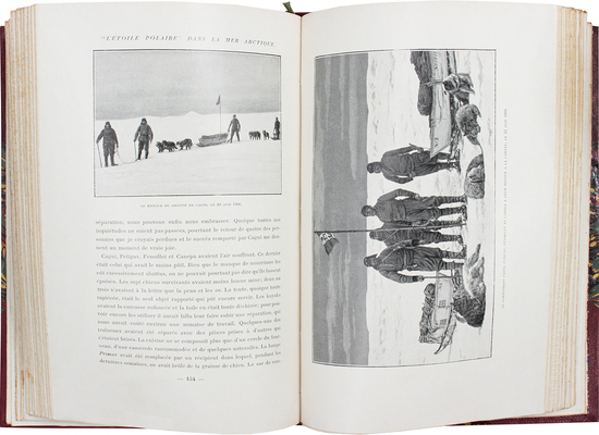[Экспедиция «Полярная звезда» в Северном Ледовитом океане. 1899–1900 / Его Королевское Высочество герцог Абруццо]. Expédition de L'Etoile polaire dans la Mer Arctique. 1899–1900 / S.A.R. Le Duc Des Abruzzes. Paris: Librairie Hachette & Cie, 1904.