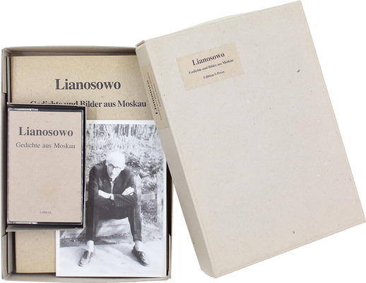 [Лианозово. Стихи и фотографии из Москвы]. Lianosowo. Gedichte und Bilder aus Moskau. [München]: Edition S-Press, [1992].