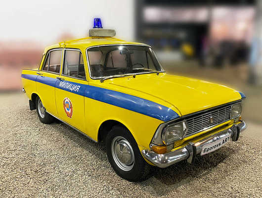 «Москвич-412» милицейский / «Moskvich-412» police-car. 1973