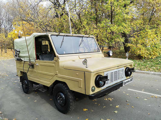 ЛУАЗ-969А «Волынь» машина РХБЗ ГО СССР / LUAZ-969A «Volyn» USSR civil defense car. 1976