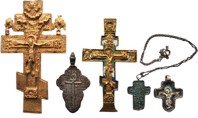 Набор из пяти предметов Православной церкви