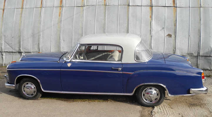 Mercedes-Benz 220 S Coupé (W 180 II). 1958