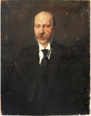 Зверев Василий Александрович. Портрет Иосифа Наумовича Слонимского (1870−1933)