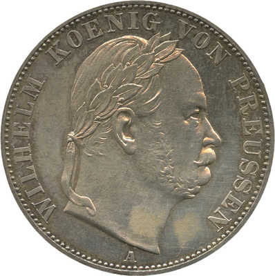 1 талер 1866 года