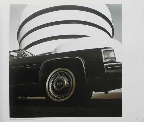 [Кадилак. Альбом фотографий Стевана
Салмери]. Cadillac. Photographs by
Stephen Salmeri/Hand-painted by Sydnie
Michele Salmieri. Text by Owen Edwards.
New York: Rizzoli, 1985.