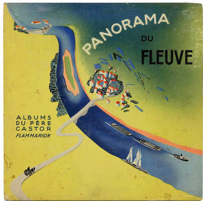 [Панорама реки. Худ. А. Экстер]. Panorama du Fleuve. Paris: Flammarion, 1937.