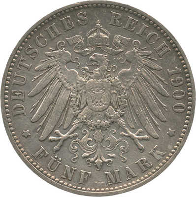 5 марок 1900 года