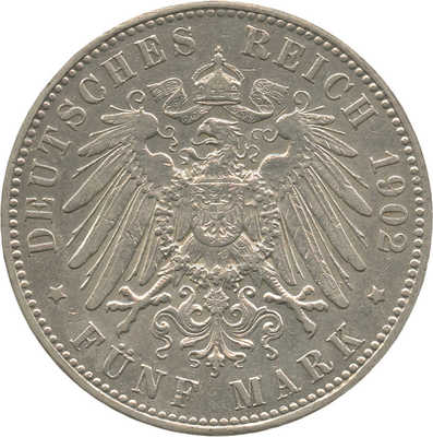 5 марок 1902 года
