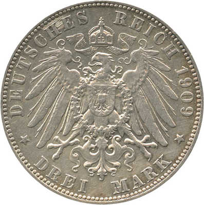 3 марки 1909 года