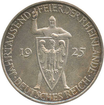 5 марок 1925 года
