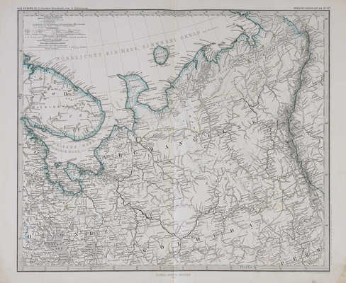 [Петерман А. Карта Восточной Европы № 4], 1868.
