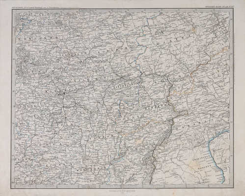 [Петерман А. Карта Восточной Европы № 4], 1867.