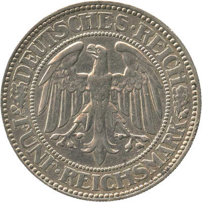 5 марок 1929 года