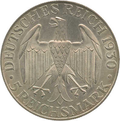 5 марок 1930 года