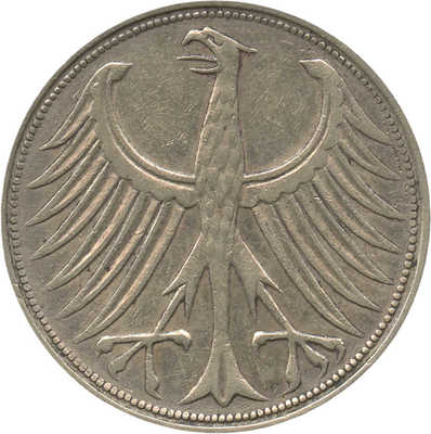 5 марок 1965 года