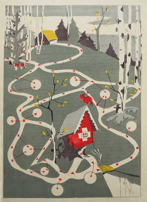 Настольная игра «Кот, лиса и петух». М., 1947.
