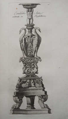 [Руководство... Том 3-й, в котором собраны формы и орнаменты старинных канделябров]. Roma, 1790.